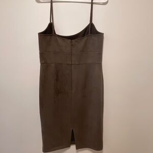BCBGMaxAzria Brown Dress